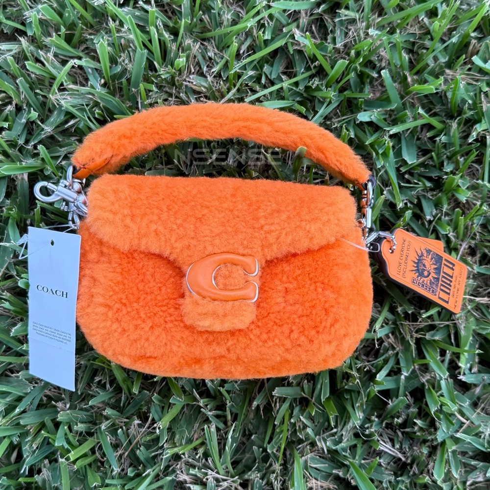 Coach Tabby Bag 12 Mini Shearling